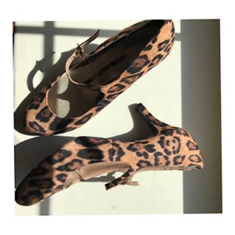 🖤Sexy Vintage Style Leopard MaryJane Shoe